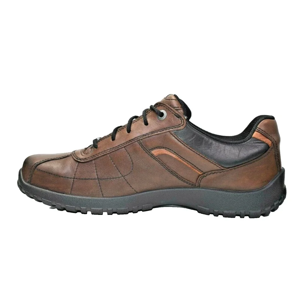 Hotter Thor Men's Brown Gore-Tex Casual Comfort Leather‎ Shoes Size US 12